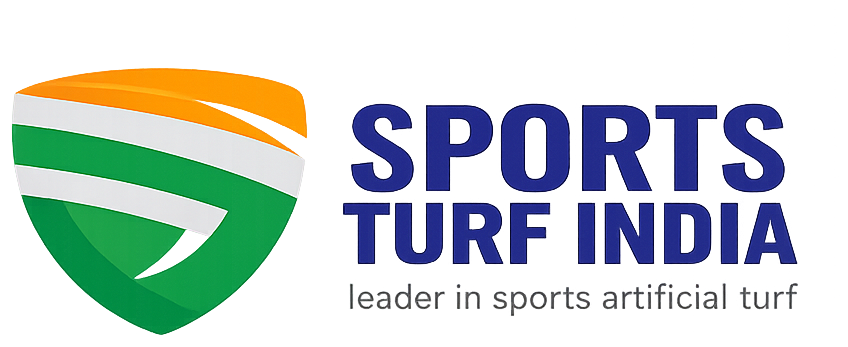 Sports Turf India logo – leading artificial turf brand in India