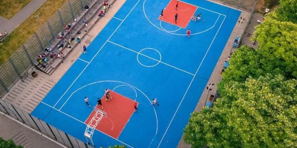 Multi-Sports Court with Special Coatings