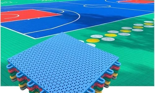 sports interlocking tiles basketball court flooring outdoor India