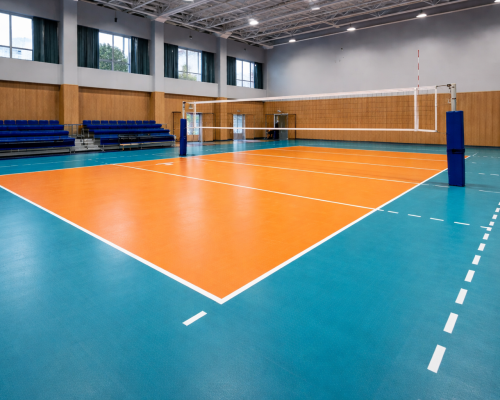 wooden sports flooring for indoor courts by YNextGen